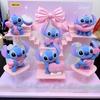 52toys  Stitch Warm Pink Surprise Blind Box Trendy Toy Model Cute Plush Toy Plush Ornament Valentine'S Day Gift Toy Collec