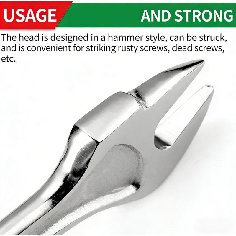 Fixed Double Head Ratchet Wrench Combination Spanner Metal Scaffold Tool Ideal For Builders And Technicians