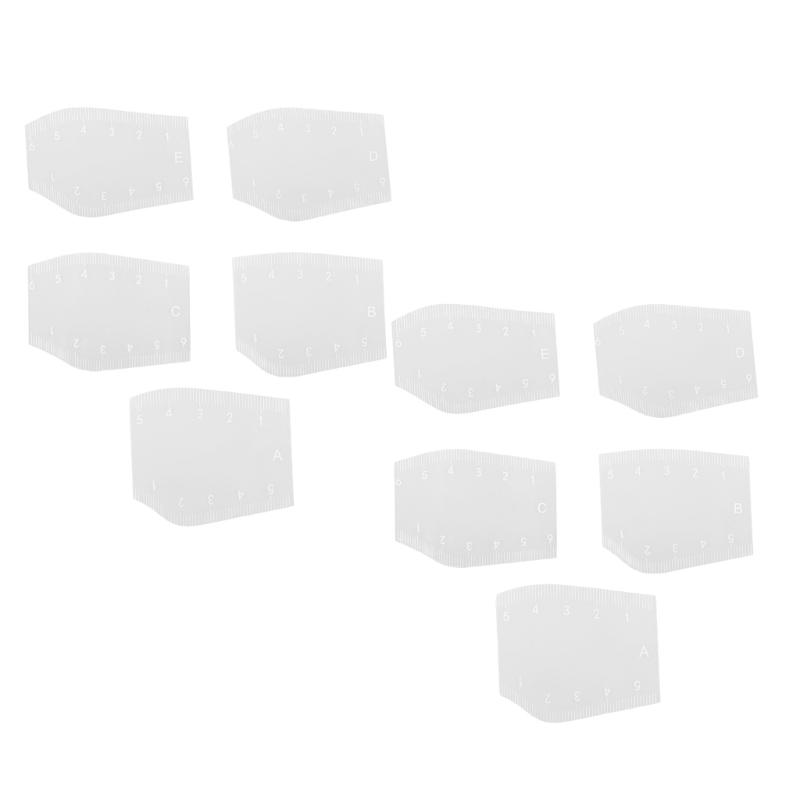 Flexible Clear Eyebrow Format Tool For Novices And Specialists To Create Excellent Brows top sale