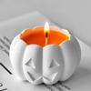 Halloween Candle Mold Elastic 3d Pumpkin Silicone Mold Aroma Candle Mold Reusable For Plaster Decorations Resin Ornaments