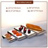 Fruit Plate In Cafeteria Wedding Gift Snack Rack Hotel Cake Rack Tea Break Buffet Rack Stainless Steel 4-6 Pcs Set Dessert Stand