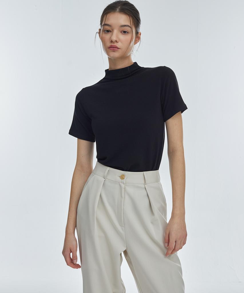 MANAVIS7 Long Tapered Slacks [Light Beige]