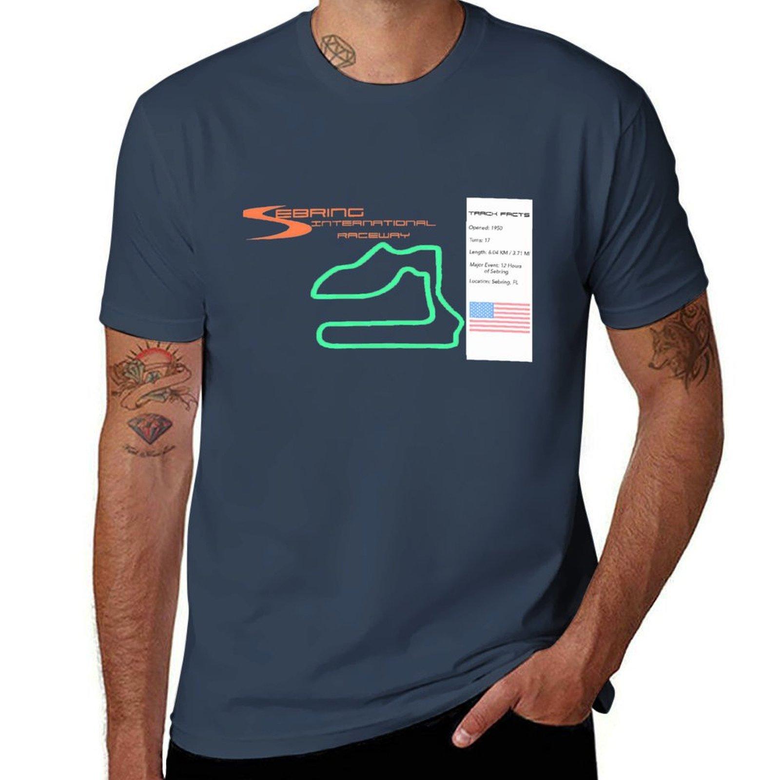 Sebring Raceway TShirt Sweat Absorbing Sports Tee Shirt S