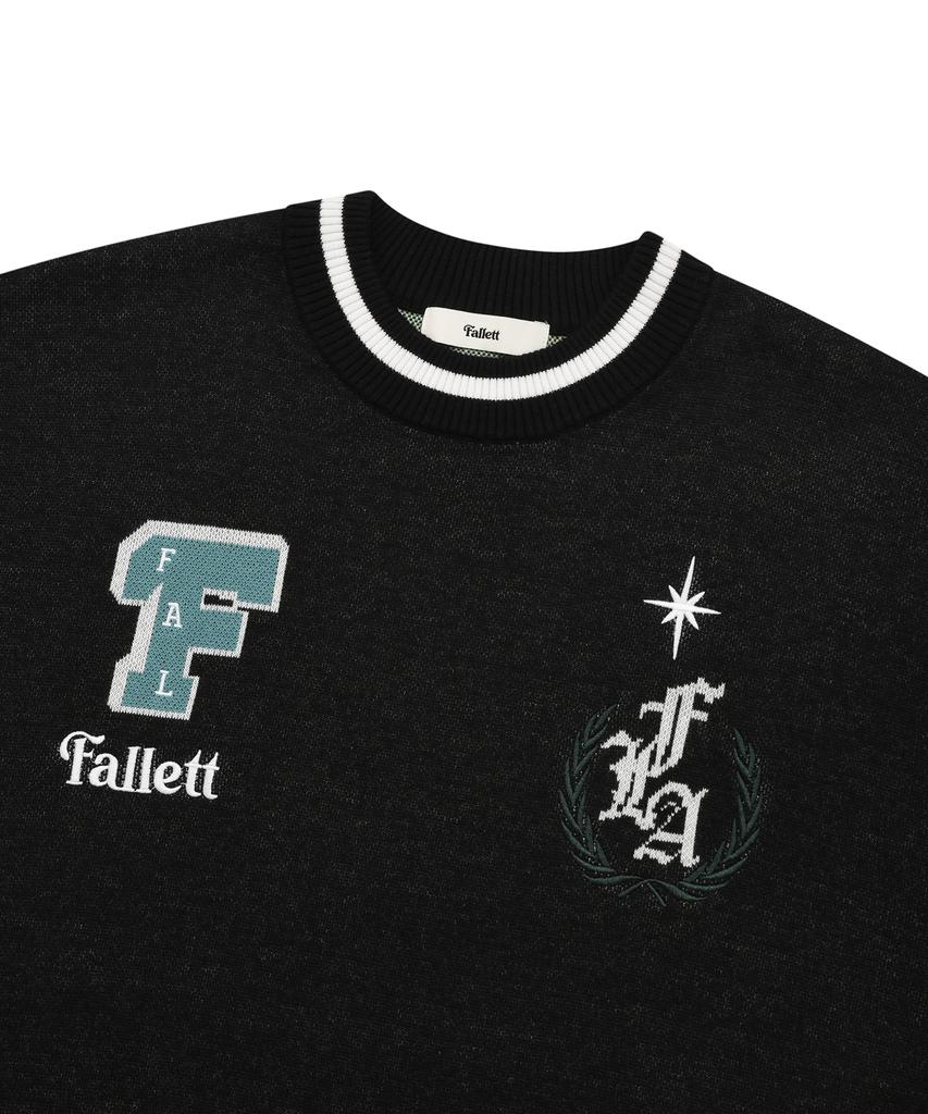 FALLETT Art Club Long Sleeve Knit Black