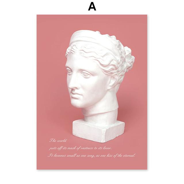 

Карта мира, абстрактная женская скульптура, настенная живопись на холсте, плакаты на скандинавскую тему и принты, картинки для гостиной, украшения дома 21*30cm