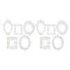 Mini Gold Picture Frame Tiny Baroques Ornate Frame for DIY Jewelry Display Wall Decors Small Resin Antique Photo Frame
