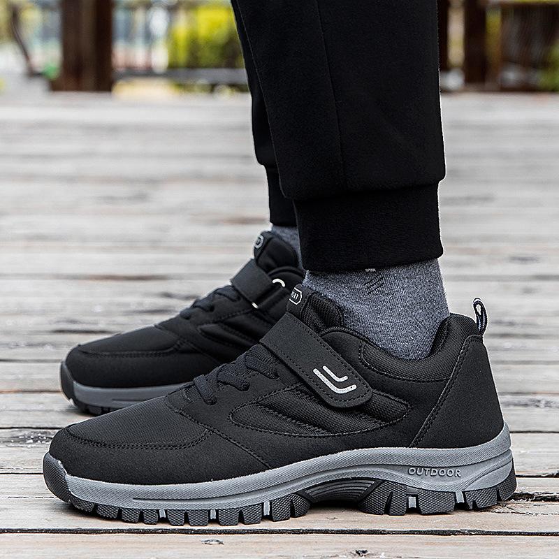 Elderly shoes men's and women's mother shoes autumn casual sports shoes middle-aged and elderly cotton walking shoes father shoes