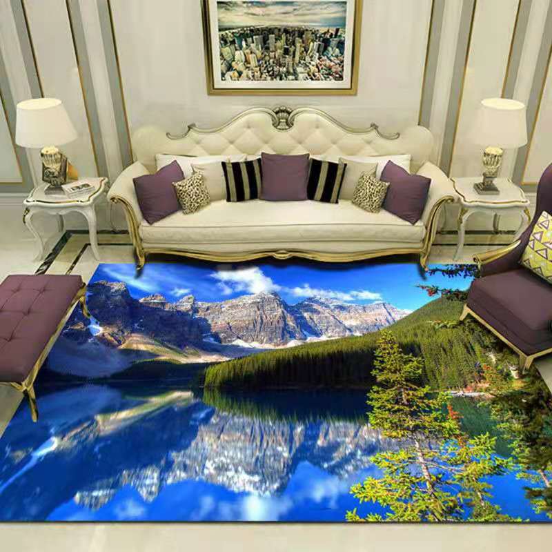 3D Floor Carpets Living Room Rugs Scenery Carpet Entrance Door Mat Home Decor Carpet In The Bedroom Lounge Rug Large Area Carpet