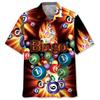 Full Print Mens Retro Bingo Game Hawaiian Shirt New In Summer Short Sleeve Button Up Beach Blouse Casual Men's Aloha Shirt Tops