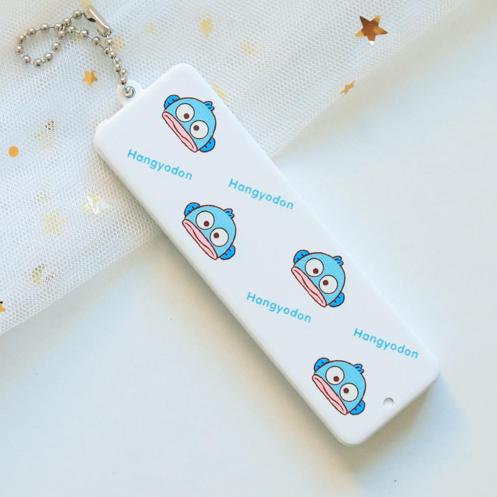 Cute Cartoon Foldable Mirror Comb - Portable Mini for Kids & Students
