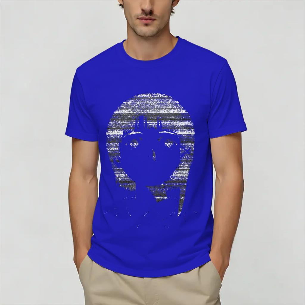 Unisex Serial ExperiUnisexts Lain T Shirt Pure Cotton Tops Funny Short Sleeve Crew Neck Tee Shirt Printed TShirts