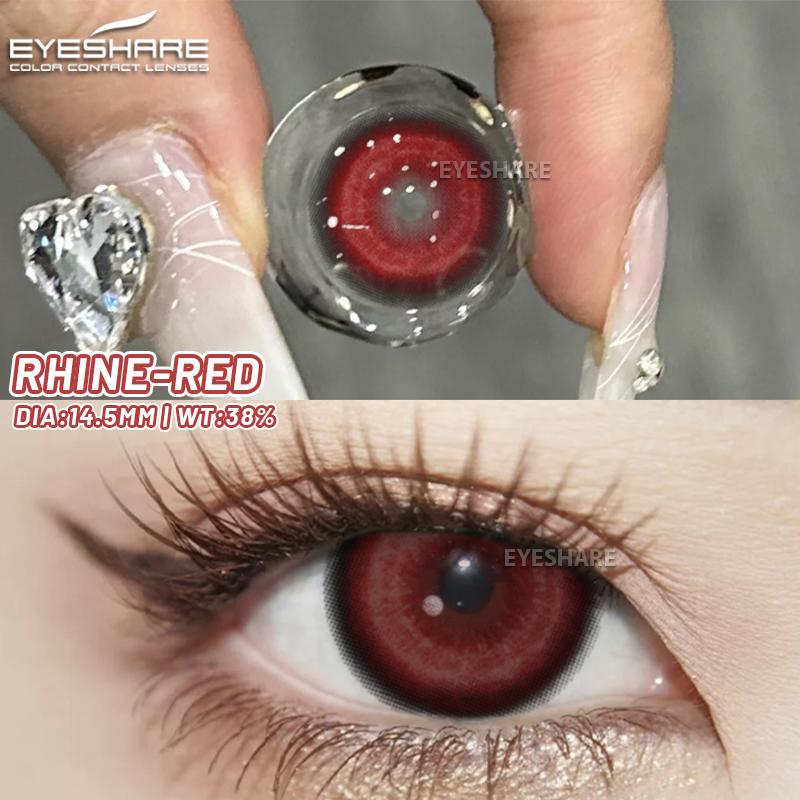 EYESHARE Hot Selling 2pcs Colored Contact Lenses Green Eye Lens Yearly Cosplay Blue Makeup cosplay Anime Accessories Helloween lens