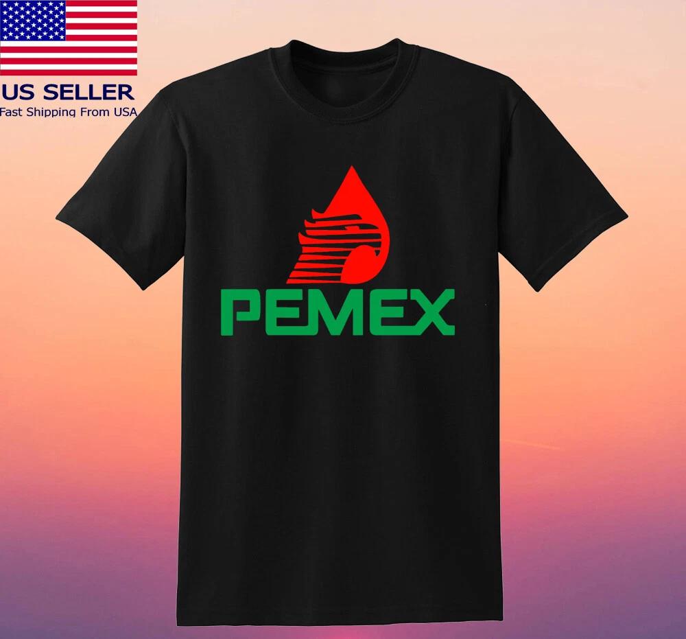 Pemex Mexico Gas Station Men s Black Size S-5XL L