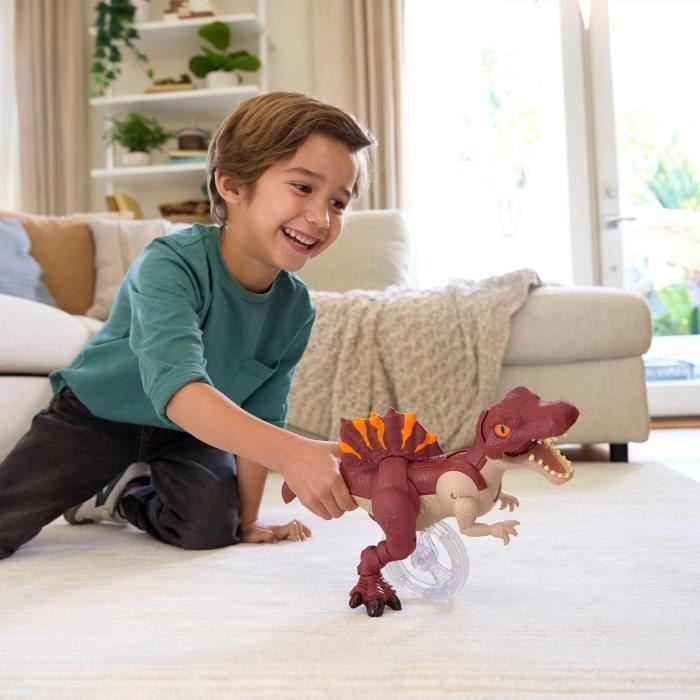 Imaginext Figurines Srint Spino - La Course Du Spinosaure - Fisher-Price Jurassic World : Renaissance - Des 3 ans - JFR24