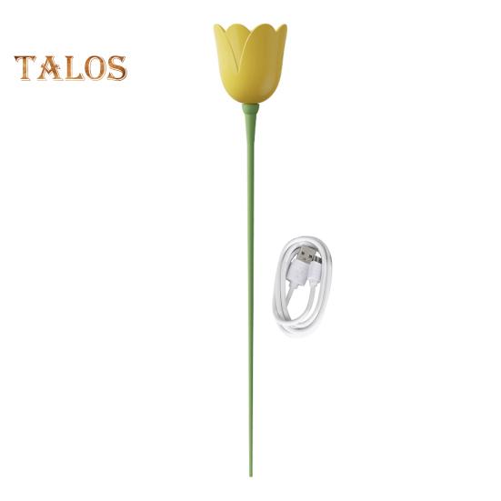 

Интерактивный кошачий мяч в форме цветка, автоматический катящийся кошачий мяч, активируемый сенсорным движением, перезаряжаемый через USB, умная игрушка для домашних животных для кошек и собак жёлтый