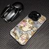 Music note cute animal creative hard shell 15 for apple 14promax mobile phone case 13 simple 12 anti-drop 11