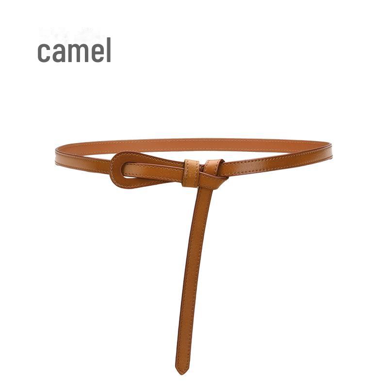 

Женский поясной ремень из натуральной кожи в стиле ретро — универсальный и декоративный 105 cm