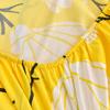 Floral Bed Cover Printed Bedsheet With Elastic Band Mattress Protector Single Bed Linen Queen Size Sheet Sabanas (No Pillowcase)