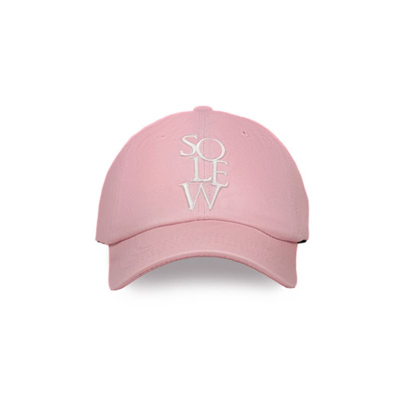 

SOLEW SOLEW Basic Logo Ball Cap_Pink Free