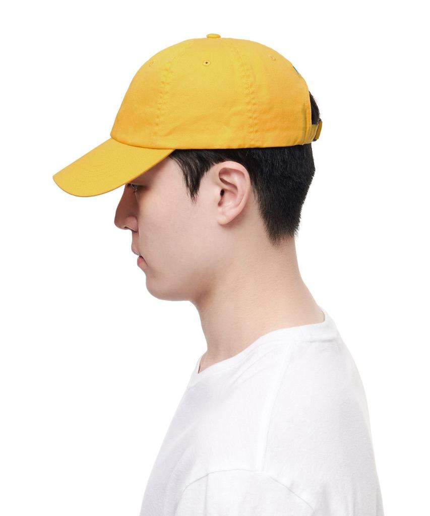 POLO RALPH LAUREN Cotton Chino Baseball Cap - Yellow