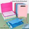 A4 Transparent PP Plastic Exam Paper Storage Box Document Holder