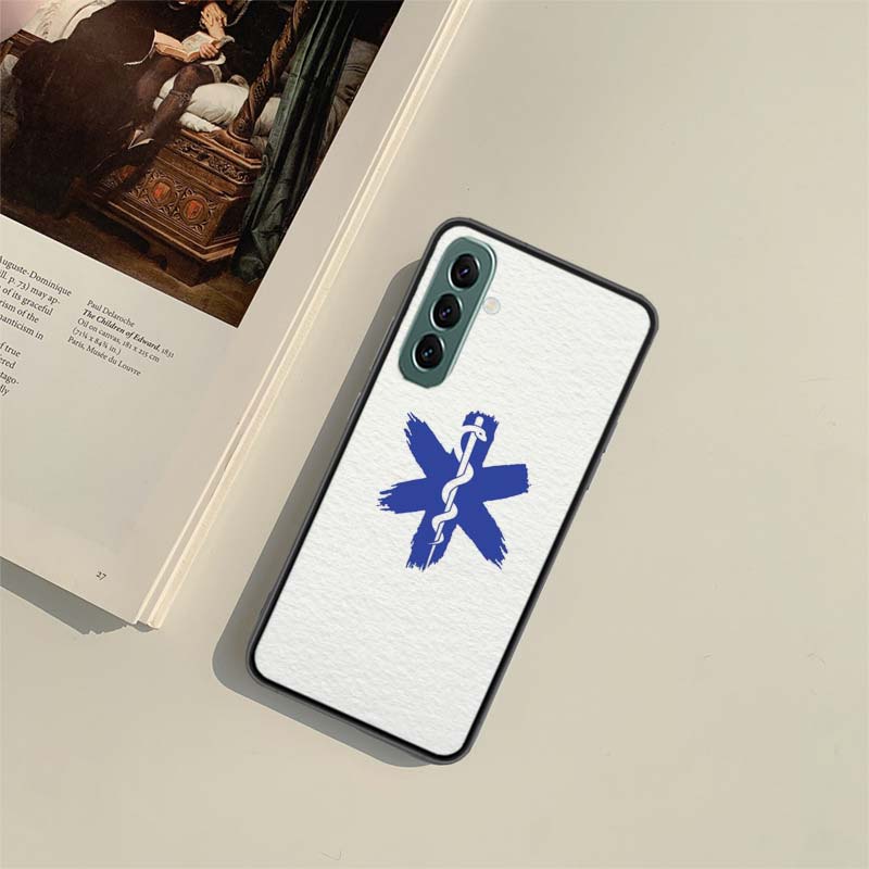 EMT EMS Medical Rescue Phone Case for Samsung A54 A14 A24 A34 A17 A37 A57 A55 A35 A25 A15 A07 A05S A04S A12 A22 A32 A52S A72 Gal