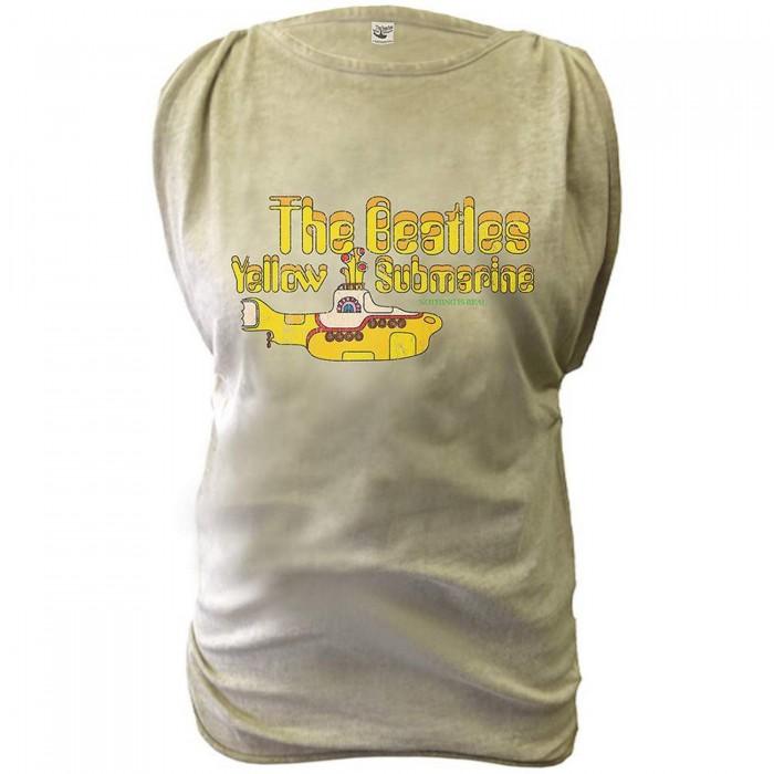 The Beatles Womens/Ladies Yellow Submarine Tank Top S vert olive foncé