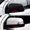 2pc Carbon Fiber Color Rear View Side Mirror Turn Signal Trim for Ford Ranger Everest Endeavour 2015 2016 2017 2018