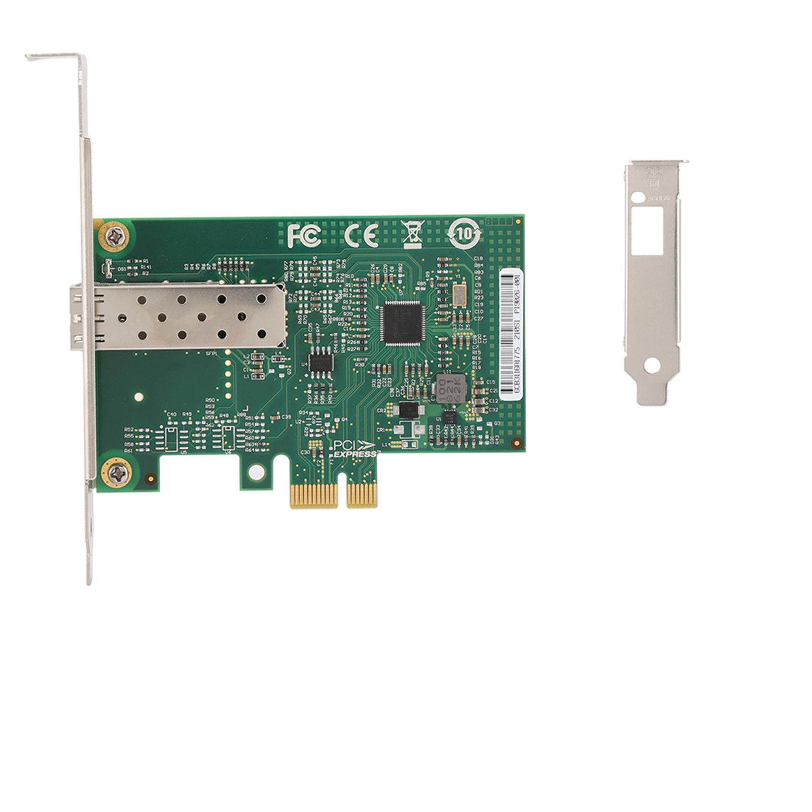 

Мережева карта Fiber Gigabit Ethernet для Intel i210 PCI Ex1 Single Port SFP 101001000bps