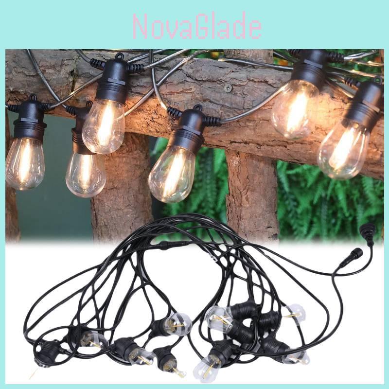 Vibrant Outdoor String Lights S14 For Camping Festivities And Garden Decor