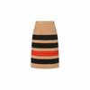 Burberry Casual Long Skirt Women's Camel (Unisex) Casual Long Skirts 80364281