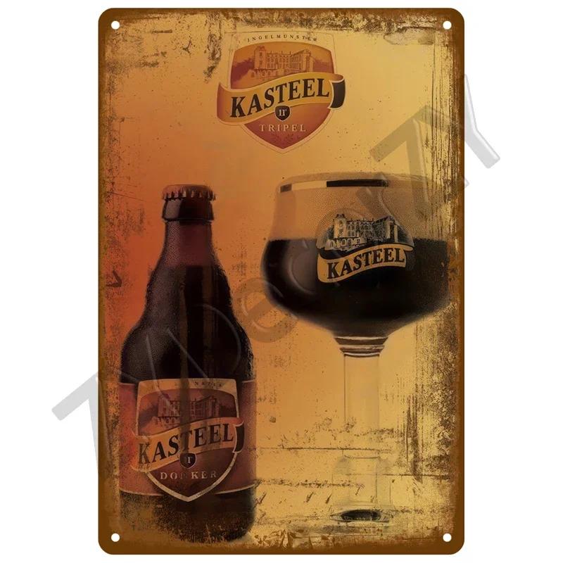 1 pièce Plaque Métallique Bière: Affiche Drôle avec Marque de Rhum Vintage - Art Métallique pour Décoration Murale Accrocheuse dans les Bars, Pubs, Clubs