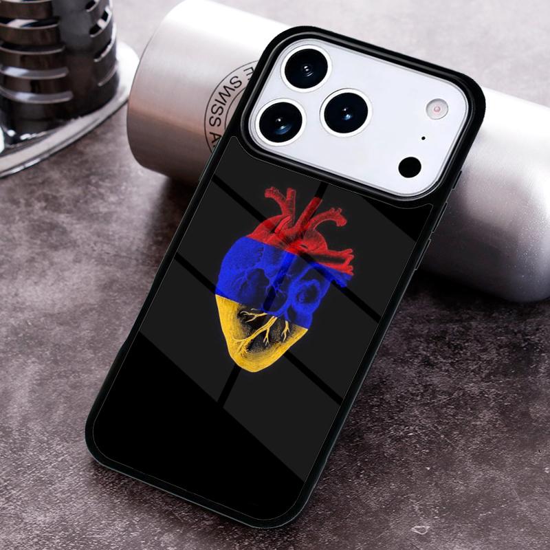 Armenia Armenians Flag Phone Case For iPhone 17 16 15 14 13 12 11 Pro Max Plus 17Air Soft Silicone Cover