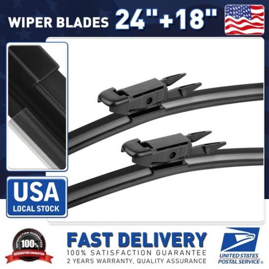 Original Equipment Front Right & Left Windshield Wiper Blades 24 +18 (Set of 2)