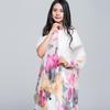 Extra Large Korean Style Chiffon Scarf - Versatile Beach Towel and Sun Protection Shawl for Women