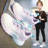 Girls' Lightweight Non-Slip Running Shoes for Spring/Autumn 2025 - Comfortable Sports Sneakers for Middle and Big Kids