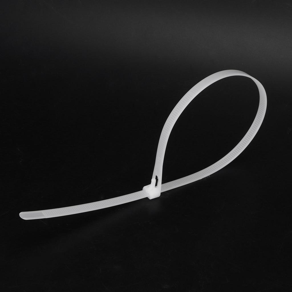 100Pcs Cable Ties Multiple Use Fastener Thick Thin Nylon Zip Wraps Supplies 8 x 400