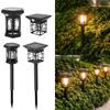 Filament Tungsten Solar Lamp Courtyard Lighting Outdoor Human Induction Body