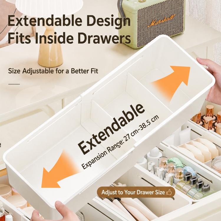 Retractable Drawer Storage Box