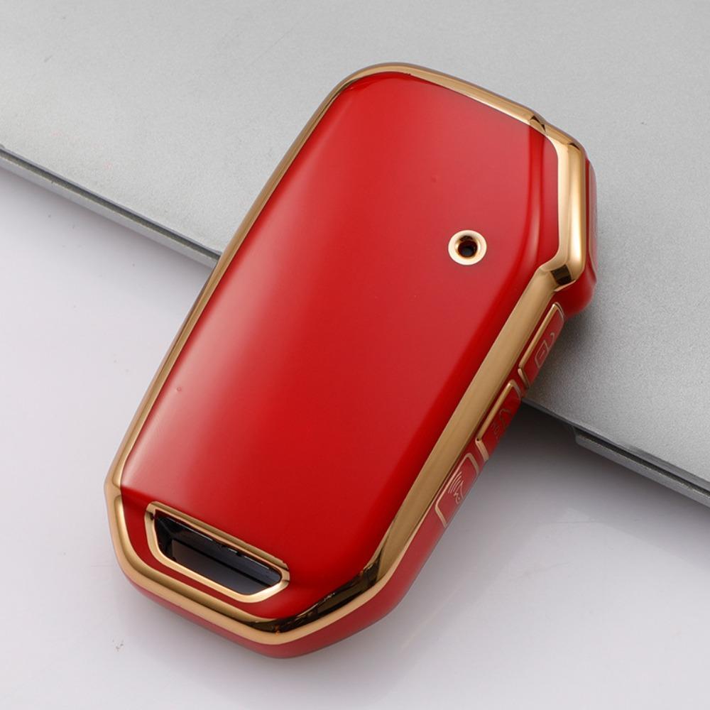 For KIA Car Key Cover for 2022 Sportage K5 K3 KX3 5-Button Smart Key Protective Case
