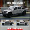 1:64 Scale Diecast Jeep Gladiator Pickup Truck Model With Inertia Control For Collectors