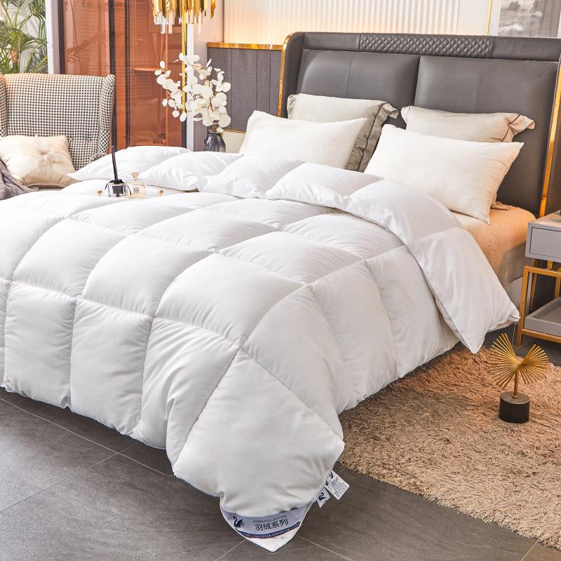 Luxury Pure Cotton Down Velvet Quilt – Thickened for Winter, Ideal for Five-Star Hotels, Perfect for Spring and Autumn