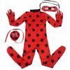 Cosplay Ladybug Costume Kids Adult Jumpsuit Outfits Halloween Christmas Party