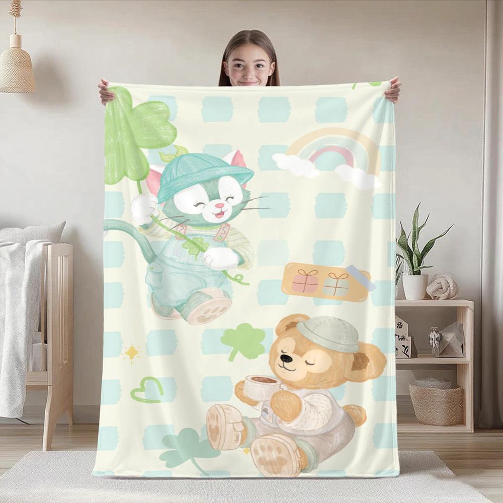 

Home and Decoration Cute Fashion Throw Blankets for Beds/sofa G-Gelatoni cat Blanket for Camping/Traveling Blanket Best Gifts 75cmx90cm