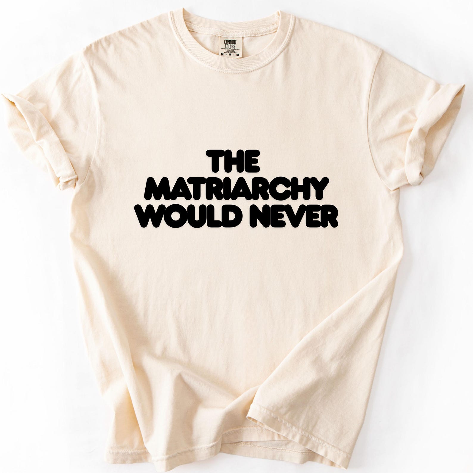 Minimalist Feminist Crop Top, Simple Matriarchy Tee, Womens Empowerment Boxy Shirt, Rights Advocacy Top, Feminism Gift for Women S