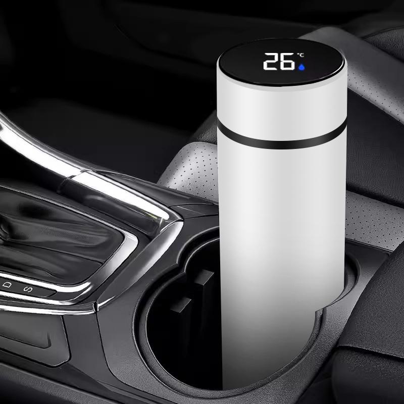 Car Accessories Thermos Bottle Temperature Display Insulated Cup For Citroen C8 DS3 C6 C3 Vts C4 Saxo C4L C5 C2 C1 Xsara C3-XR