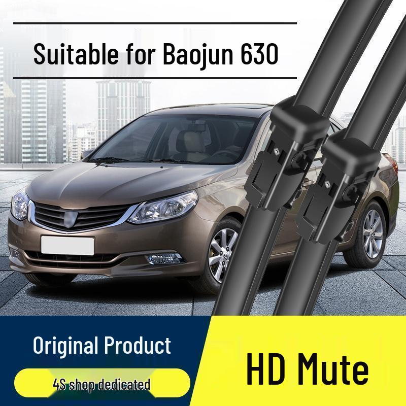Baojun 630 Leiser Rahmenloser HD Scheibenwischer mit Original Gummiwischerblatt