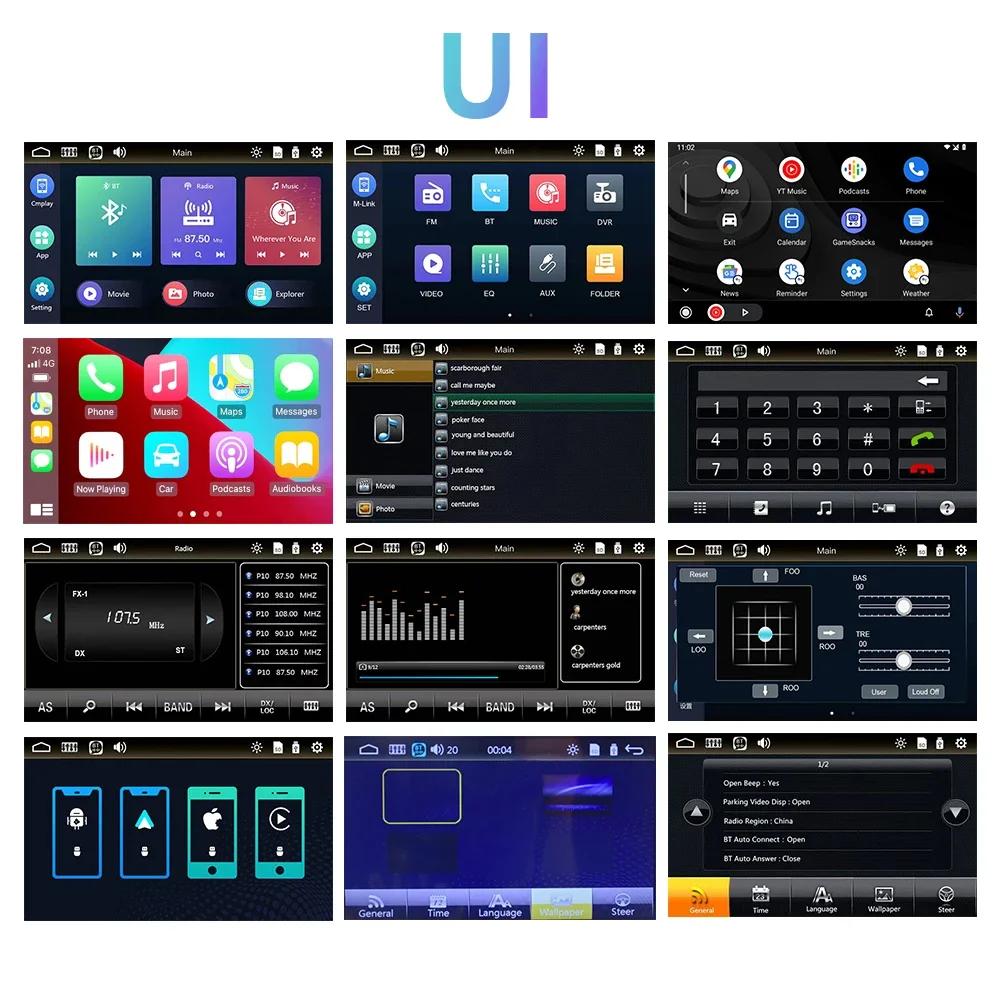 TOYOUSONIC 7 Inch Car Radio Retractable Screen Universal Multimedia Video Player CarPlay Android Auto USB BT 1 Din MP5 Stereo