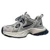 Platform Dad Shoes Women's New Mesh Breathable Outdoor Mountaineering Versatile Casual Sports Shoes Ins