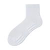 Men's Spring and Autumn Mesh Socks, Black and White Socks, Anti-drop and Sweat-absorbing Towel Socks